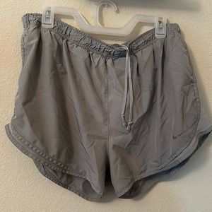 Nike tempo running shorts.